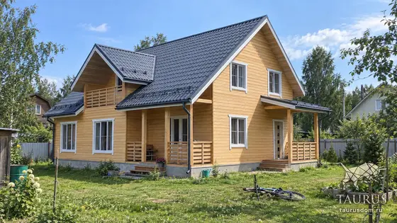 Строительство дома 9×13 по проекту П-316