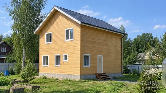 Строительство дома 8×9 по проекту П-1114